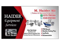 DENTAL AND MEDICAL EQUIPMENT SERVICES