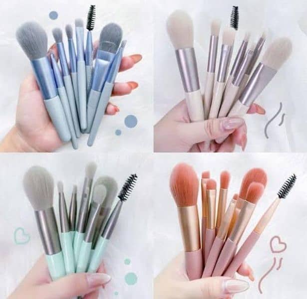 8pcs Makeup brushes set 3