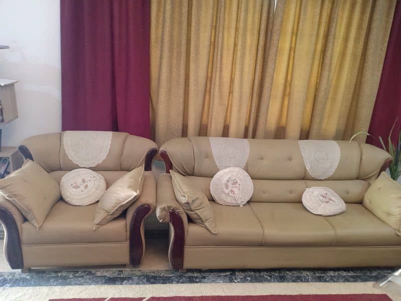 7 seater leather sofa set 4