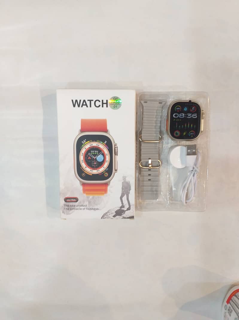 T800 Ultra Smart Watch Series 8 1.98" Bluetooth Call Smartwatch Heart 1