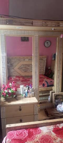 Bed and Dressing Table