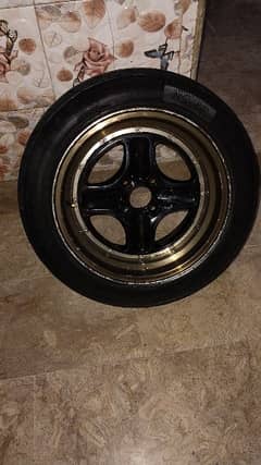 04 Rims . 8.5 JJ, 15 Inch with Two Tyres 0