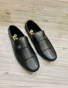 Men's Rexine Comfortable Loafers Black