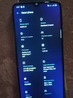 realme 5i mobile hai  urgent sale 03242381321