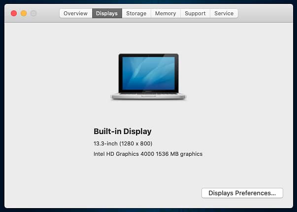 Macbook Pro (13-inch, Mid 2012) 1