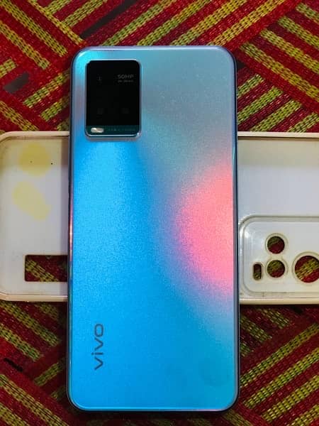 Vivo Y33s 8+4GB/128GB 10/9.5 Condition Full Box All Ok 6