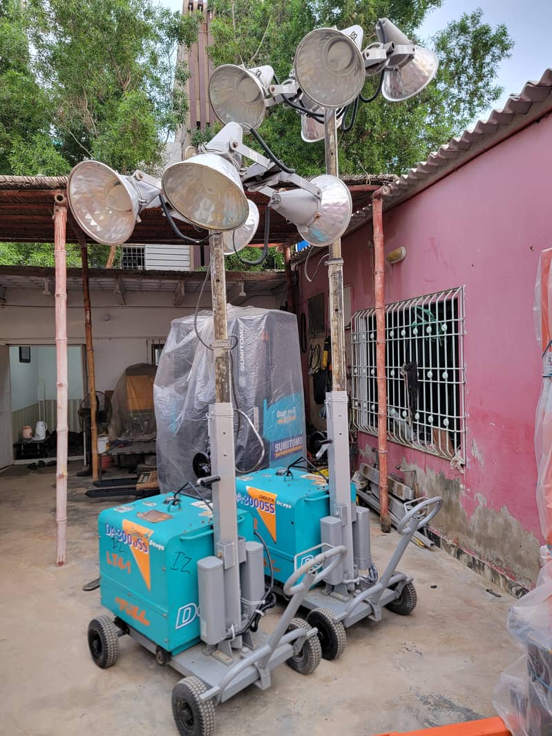 Denyo 3 Kv Tower Light Lighting Tower Generators for Sale in Karachi 2