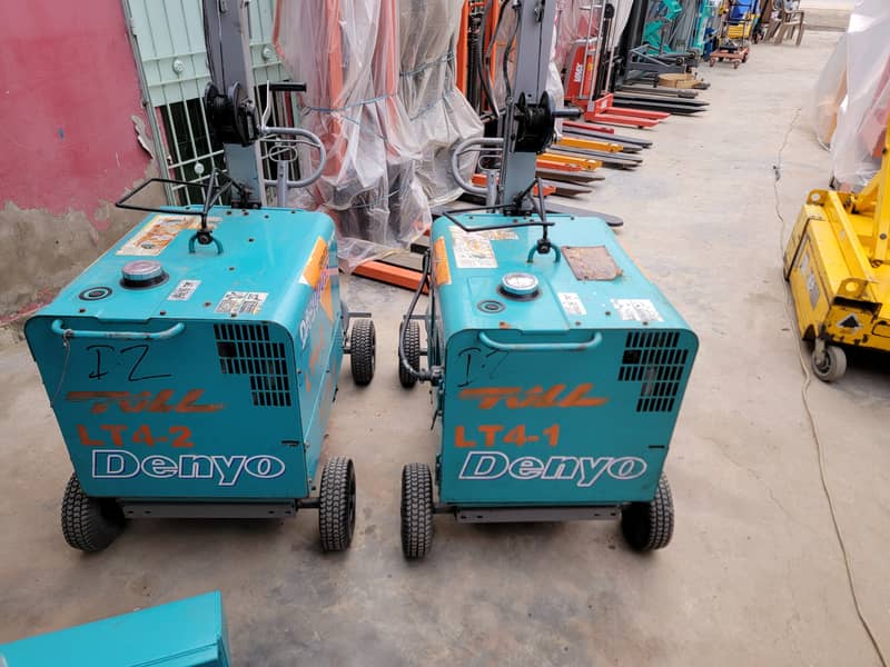 Denyo 3 Kv Tower Light Lighting Tower Generators for Sale in Karachi 4