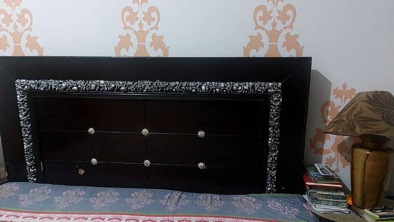 Bed Set with side Tables and Dressing for Sale 4