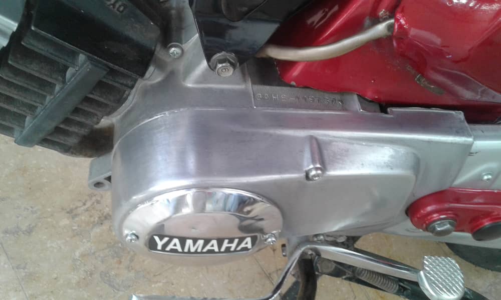 Yamaha Royal YB100 2 stroke lush condition. 4