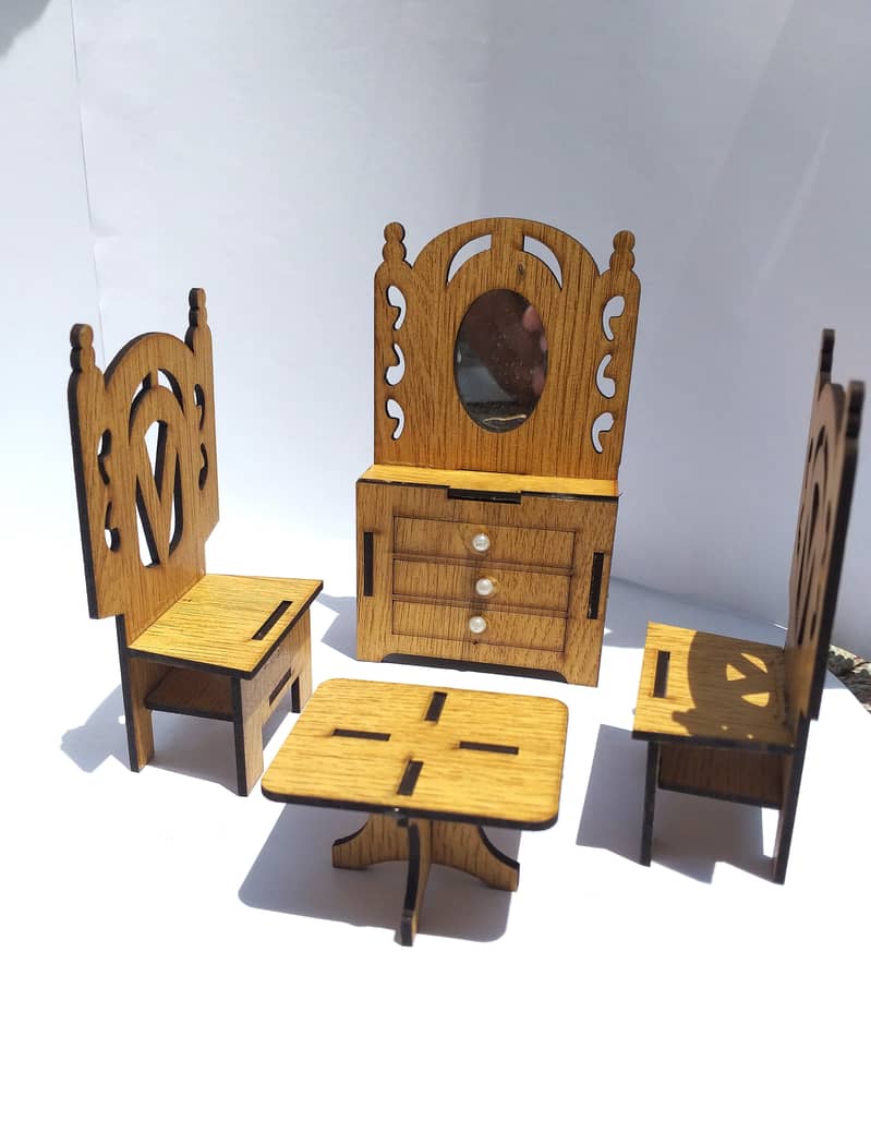 Wooden Furniture Set For Girls, Toys For Kids, Toys For Boys, Toys Fo 5