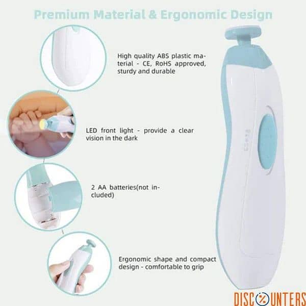 Baby Electric Nail Trimmer 3