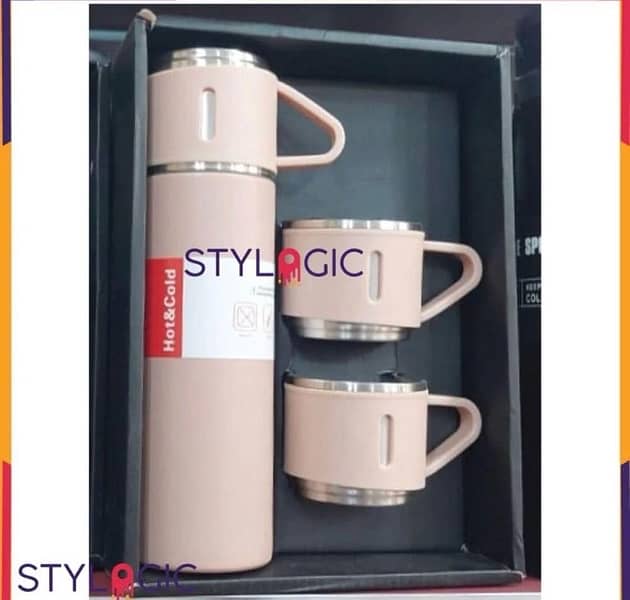 Vacuum Flask Water Bottle Set 3