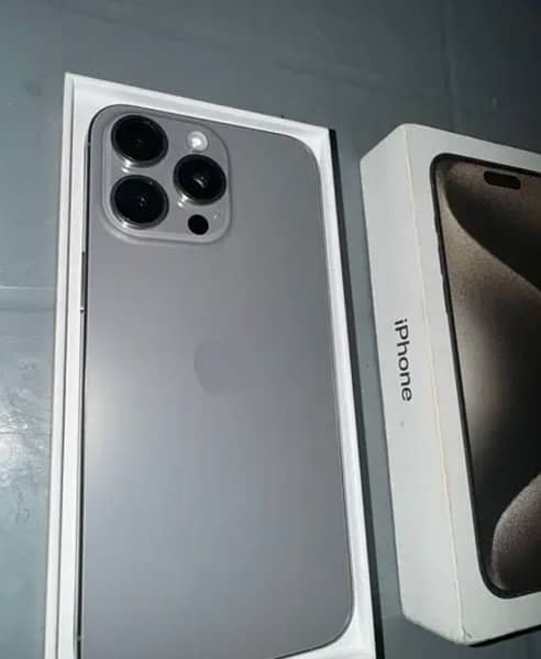 iPhone 15 pro max hk model  dono sim Wala  he Watsup  03461892712 1