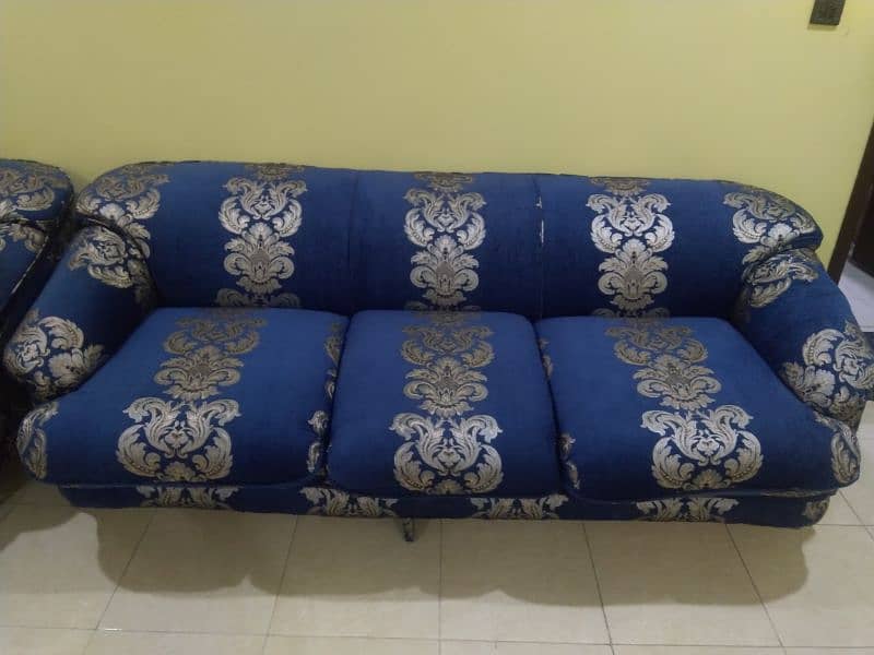 5 seater navy blue sofa set for sale 5