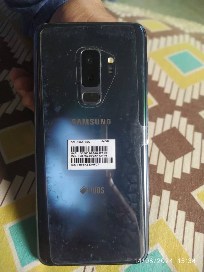 Samsung S9 plus (6GB/64GB) Non PTA (Dual SIM) 2