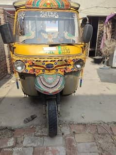 CNG rickshaw 2016/17 model gas kit install double light