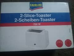 toaster fairline made in germany