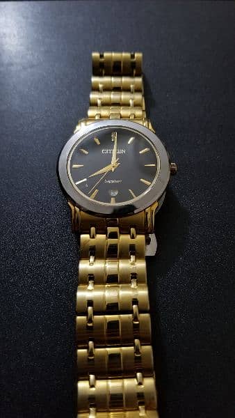 Citizen Men’s Quartz Watch Gold Stainless Steel Gold 3