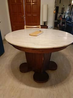 Marble Top Dinning Table 0