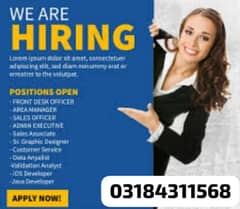 online job for male and female