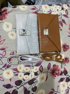 Brand new clutches/crossbody bags