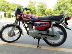 Honda CG 125 2022 | Red Colour | Islamabad Number