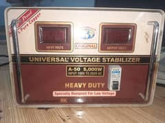 Universal Stabiliser A-50 (ENERGY SAVER)5000 WATTS