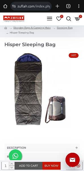 zuflah sleeping bag 5