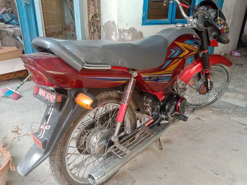 HONDA CD 70 DREAM 2019 MODEL BEST CINDITION 3