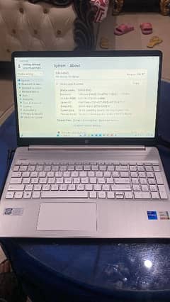 Hp Cor i7  12th generation 8gb ram 500gb hard untouche 4 days used