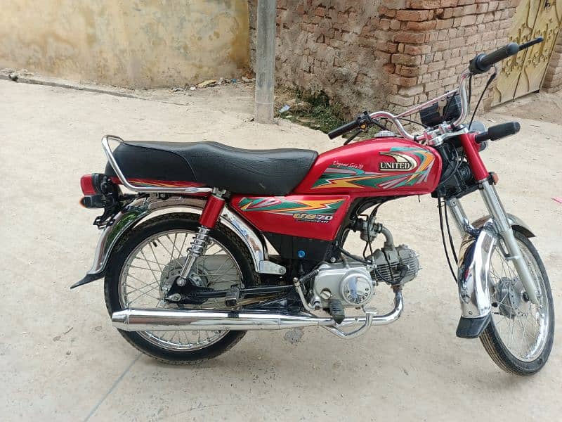 United 70 CC bike 5