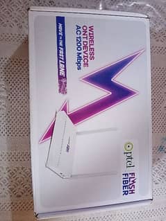 PTCL flash fibre modem (unpacked)