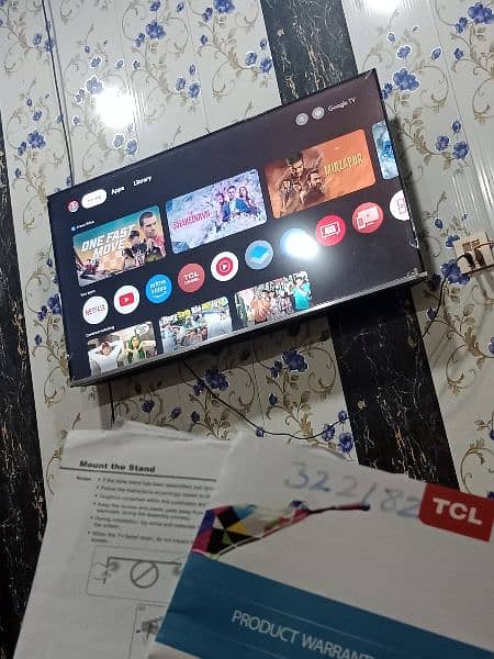 TCL QLED 50" C635 model 4k ultra hd 4