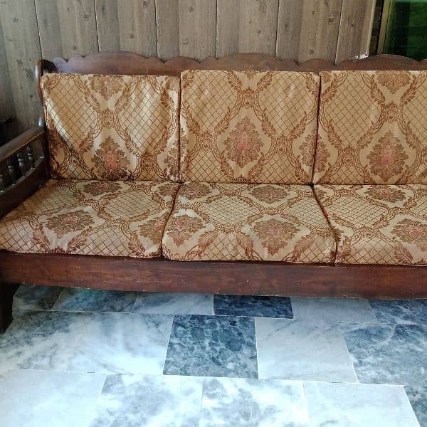 wooden sofa urgent sale 2