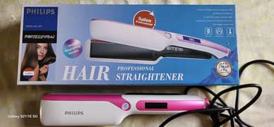 Philips-Professionsal hair straightner with LED display