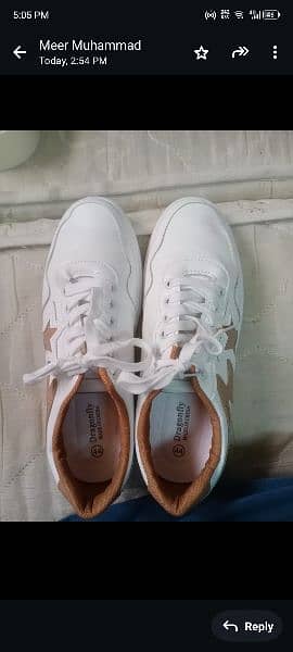 white sneaker for boys 44 size 2