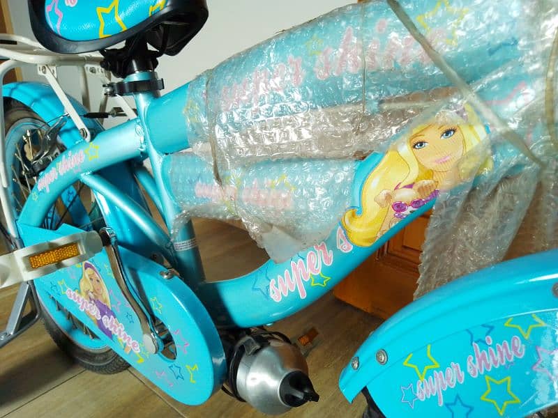 Super shine Kid Girls Barbie bicycle 7