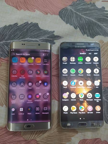 Samsung Note 5 and Samsung S6 Edge + 1