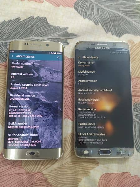 Samsung Note 5 and Samsung S6 Edge + 3