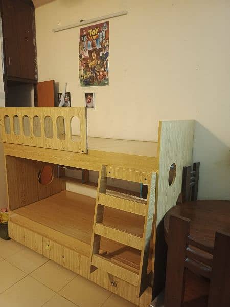 Triple Bunk Bed like New 0