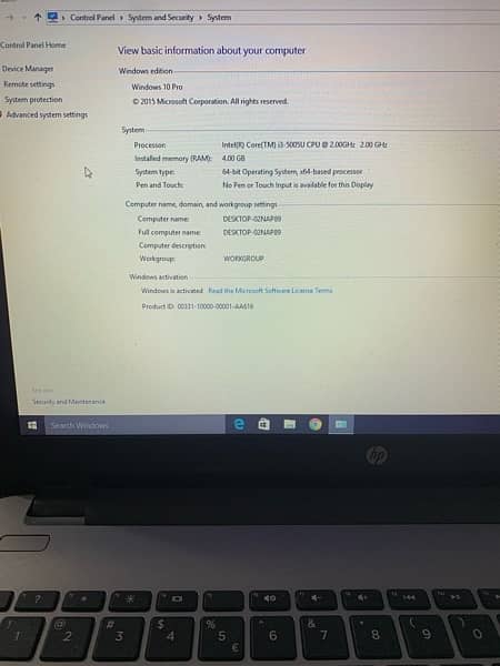 HP Core i3 5th Genreration Elite Book Laptop for sale 3