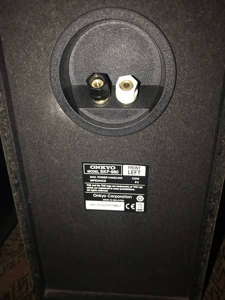 Onkyo 5.1 Speaker System like Klipsch Bose Kef yamaha Focal denon 6