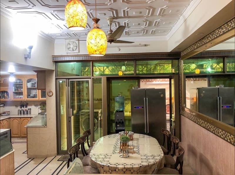 10 Marla corner double story house For Sale near ghazi Chocollege road 5 bedroom with attached washroom TV lounge kitchen drying dining room store tiles flooring good location All facility available neat and clean house water electricity sui gas availab 15