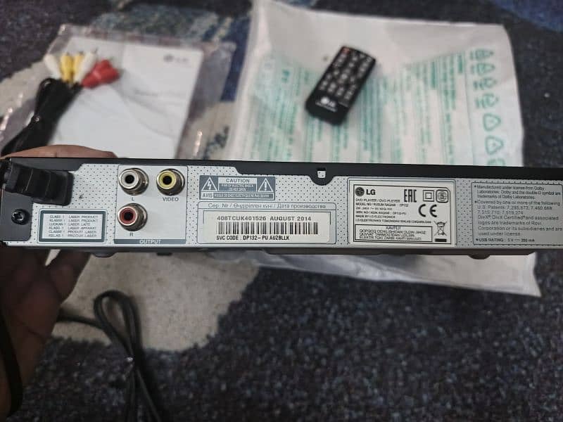 LG DVD Player Original 5