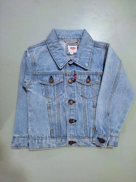 Kids Unisex Premium Branded Denim jacket 7