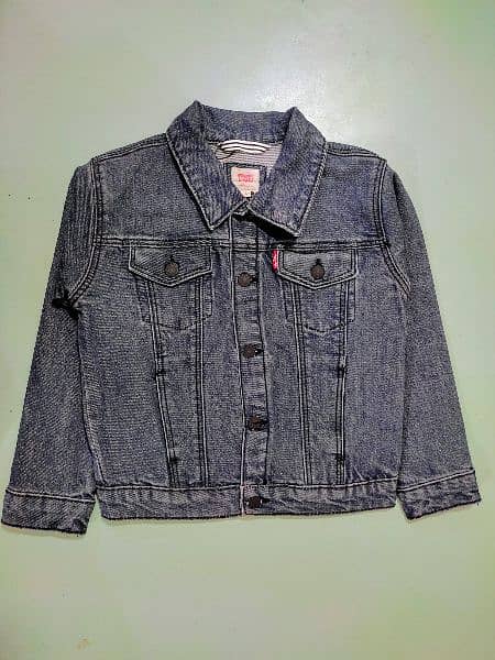 Kids Unisex Premium Branded Denim jacket 8