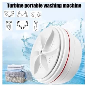 Mini Washing Turbo, Suitable for Home, Business, Travel, College Room 1