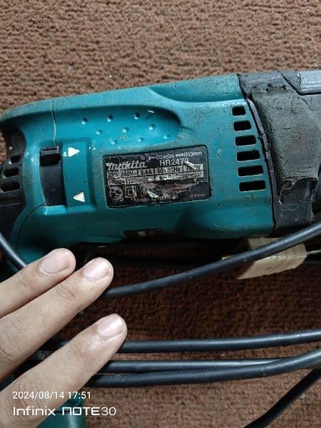 Makita Hammer Drill 24 mm imported Japan 4