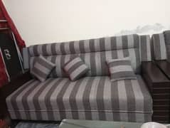 7 seater sofa set with free american table